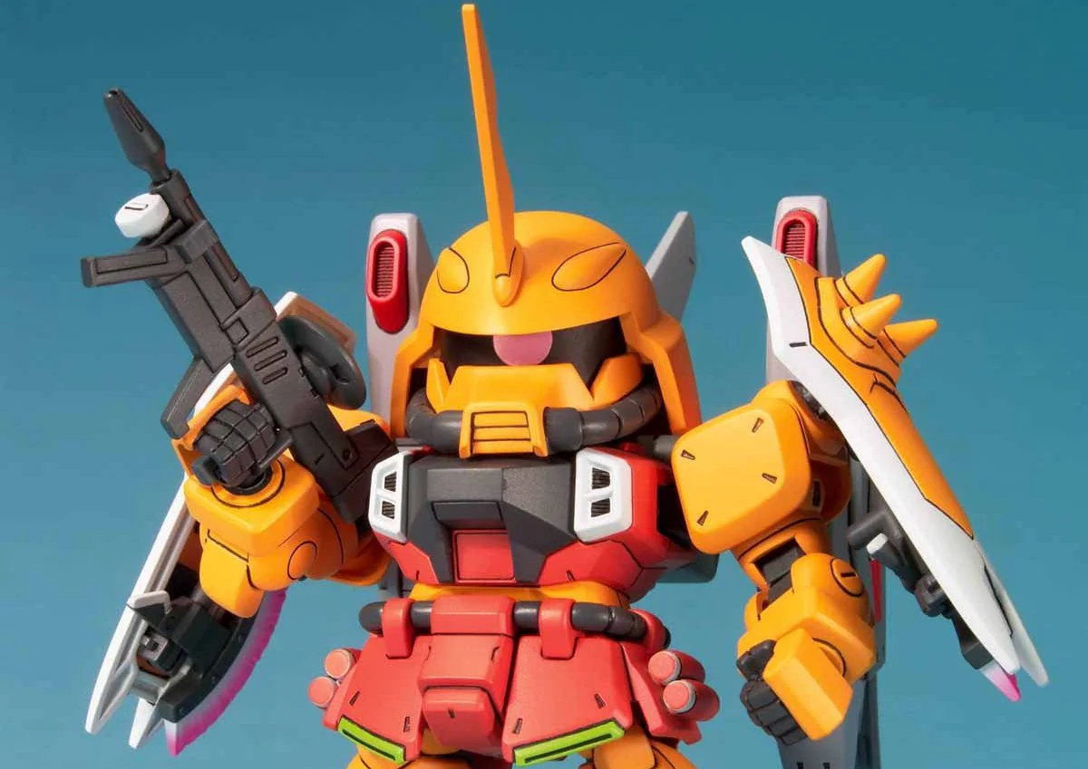 Gundam BB Senshi #298 Blaze Zaku Phantom (Heine Westenfluss Custom) Model Kit