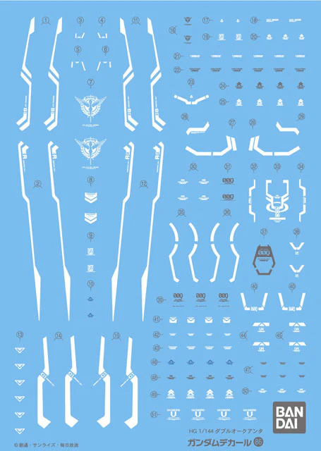 Gundam Decal 86 - Gundam00 Qan[t]
