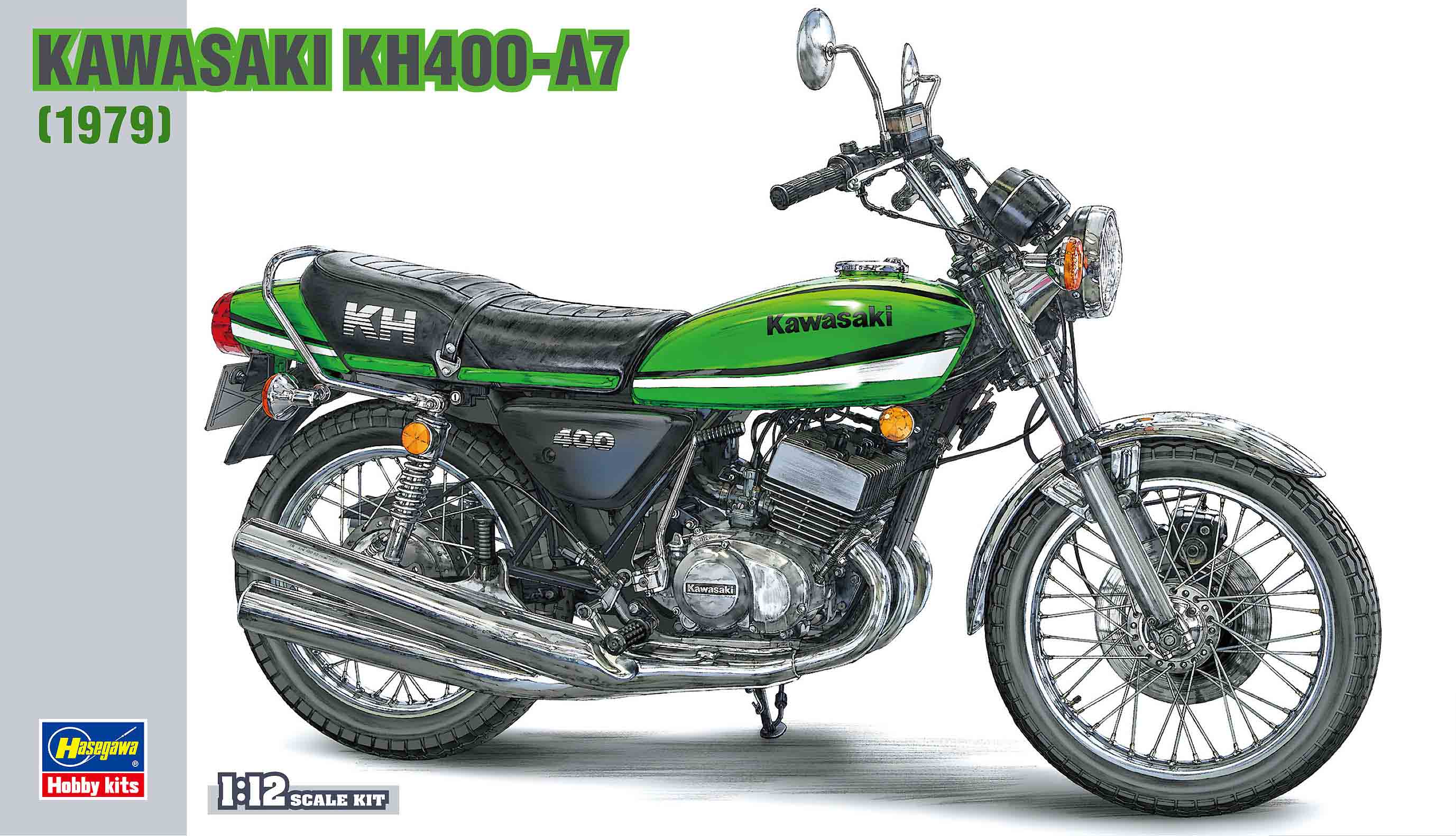 Hasegawa 1/12 Kawasaki Kh400-A7