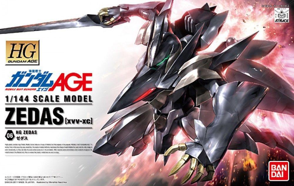 HG 1/144 #06 Gundam Age Zedas - Image 2