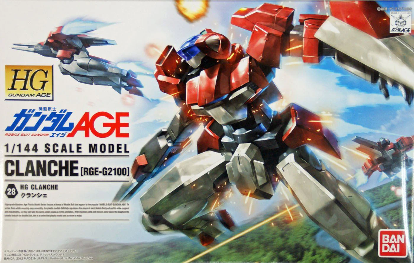 HG 1/144 #28 Gundam Age Clanche - Image 2