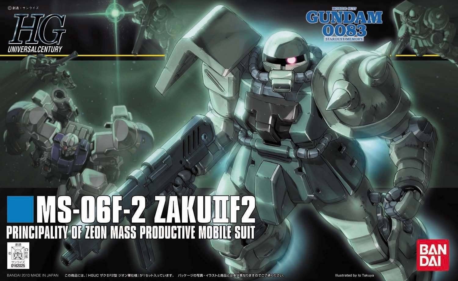 HGUC 1/144 #105 MS-06F-2 Zaku II F2 (Zeon Ver.) - Image 2