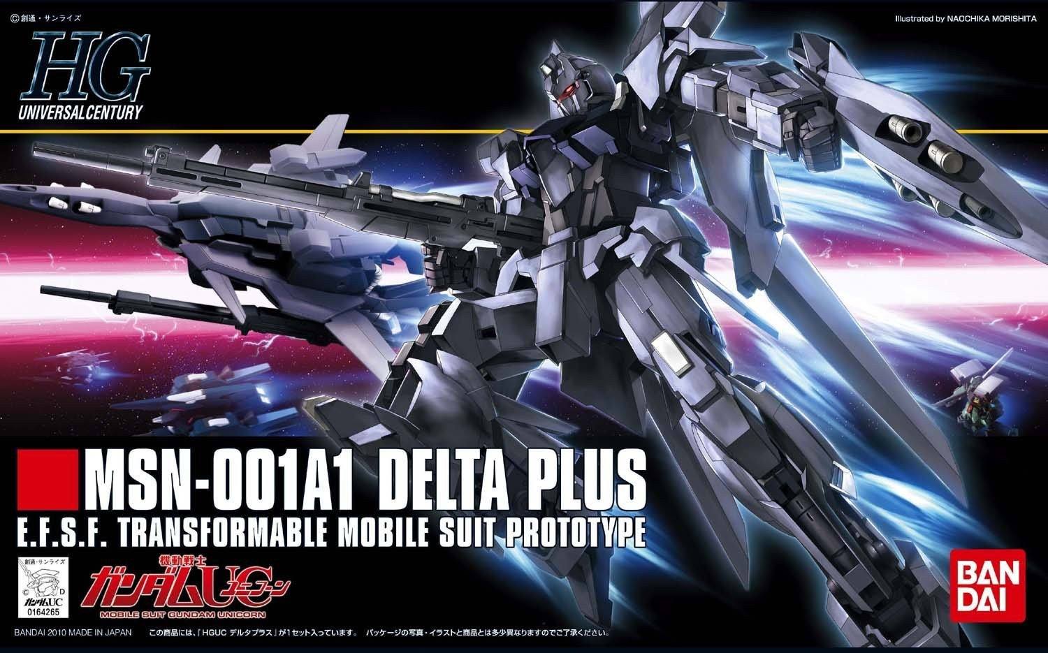 HGUC 1/144 #115 MSN-001A1 Delta Plus - Image 2