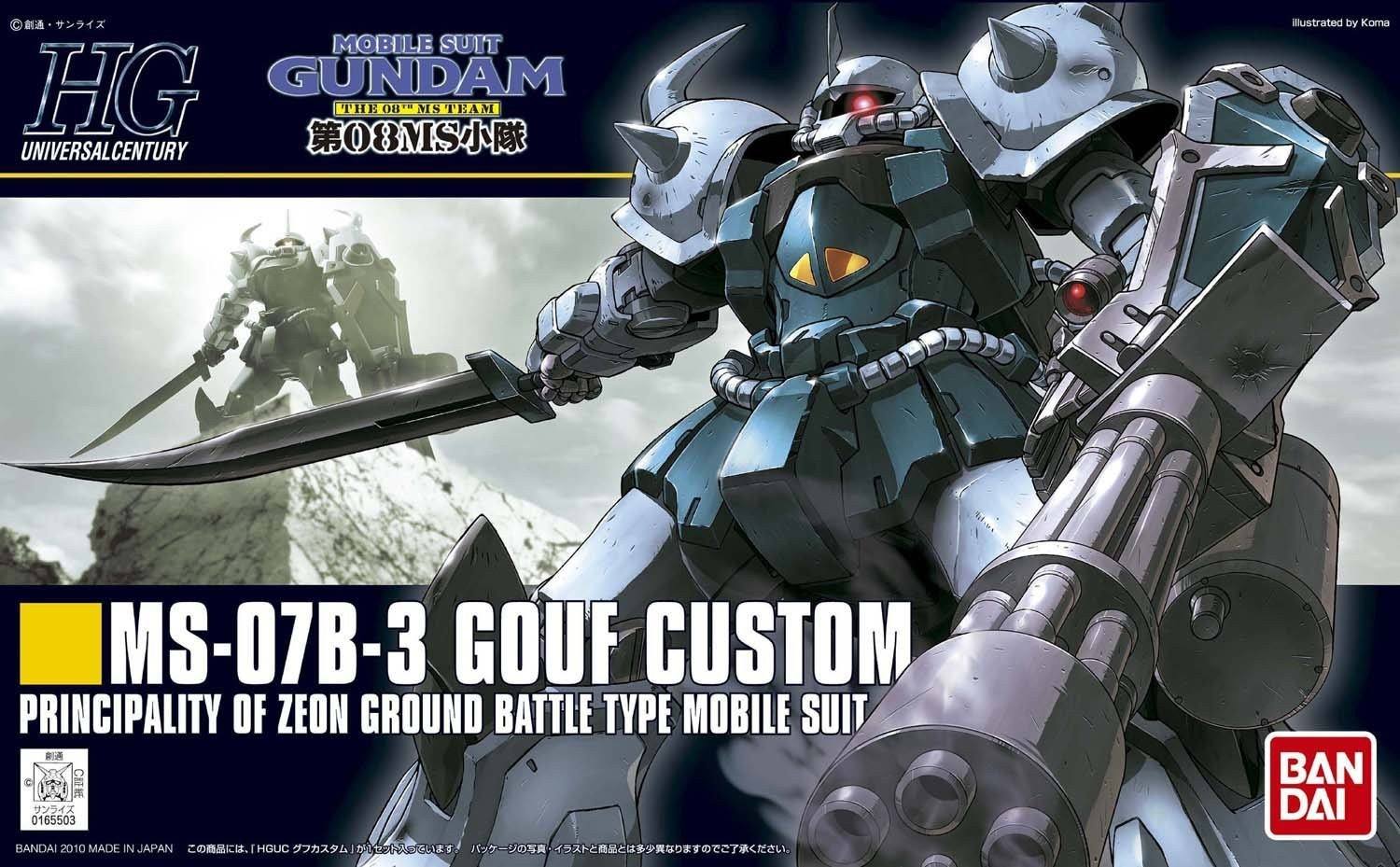 HGUC 1/144 #117 Gouf Custom - Image 2