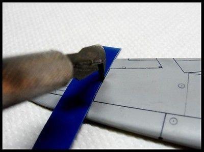 Hobby Chisel tools Gundam Model Kits Scribing Mark Panel Line Tape 6mm - Image 3