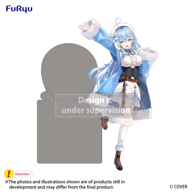 hololive production Hikkake Yukihana Lamy Figure - Image 2
