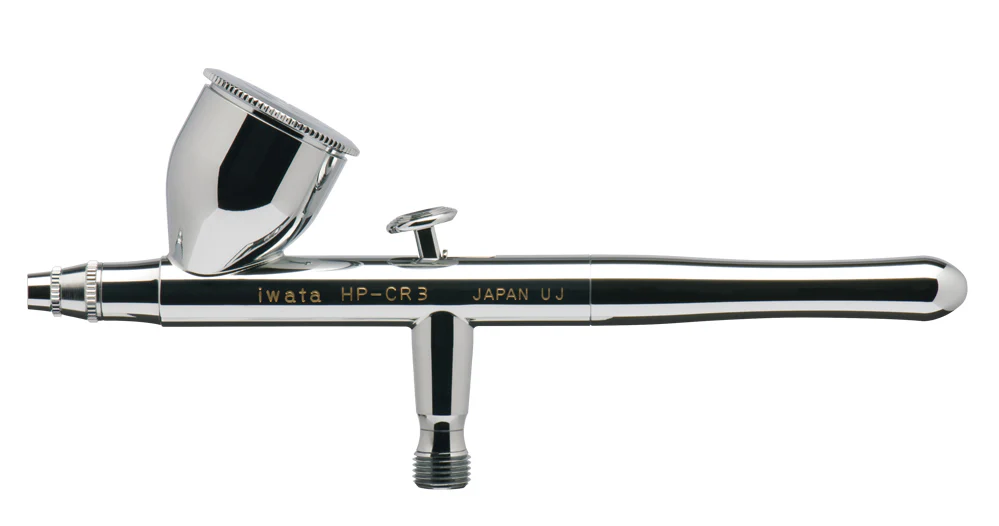 IWATA Revolution HP-CR3 Gravity Feed Dual Action Airbrush