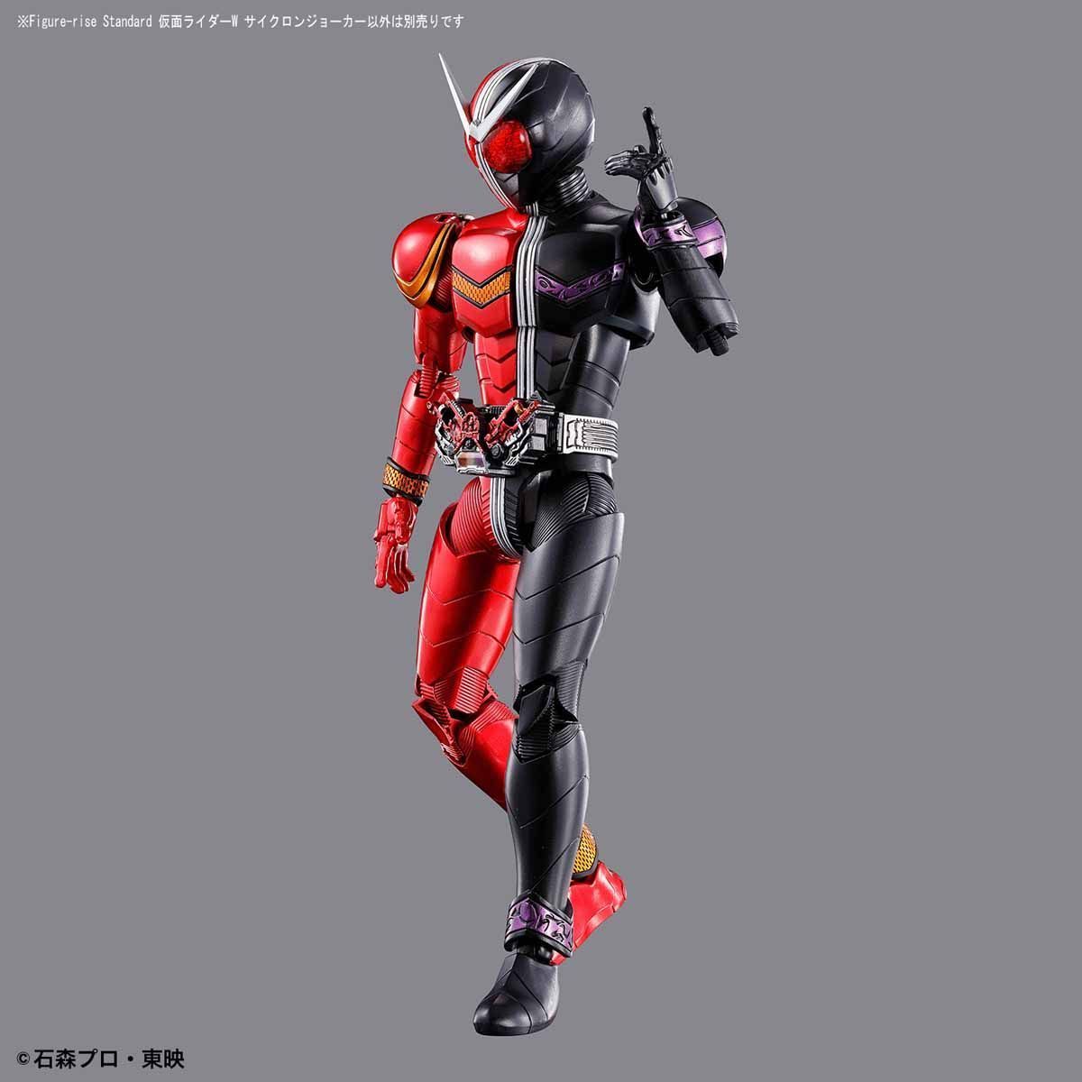 Kamen Rider Figure-rise Standard Kamen Rider Double Cyclone Joker Model Kit - Image 3