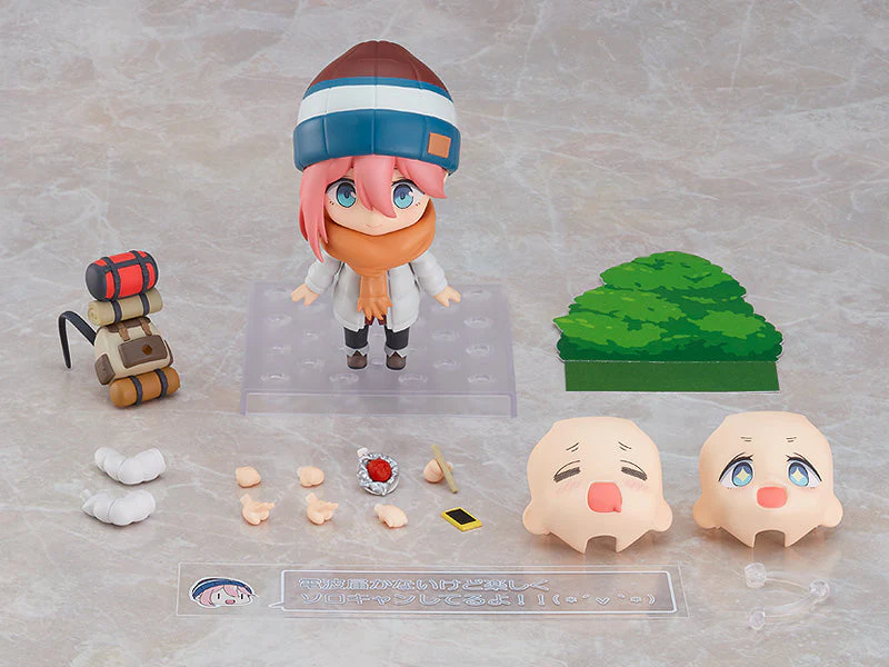 Laid-Back Camp Nendoroid No.1623 Nadeshiko Kagamihara (Solo Camp Ver.) - Image 7