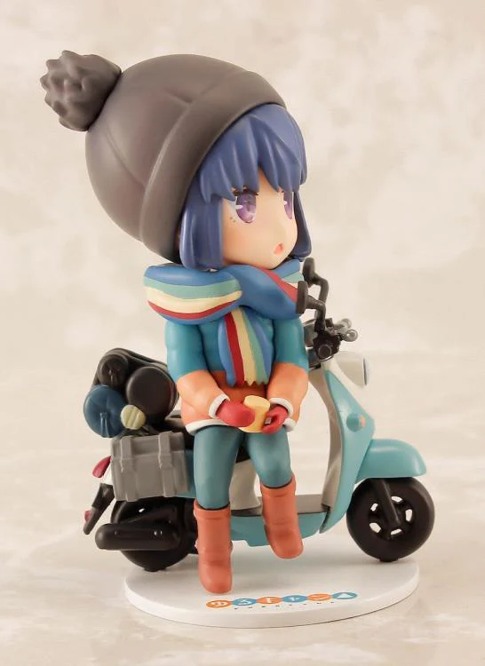 Laid-Back Camp Takashima Castle Model Kit With Rin Shima Figure - Image 7