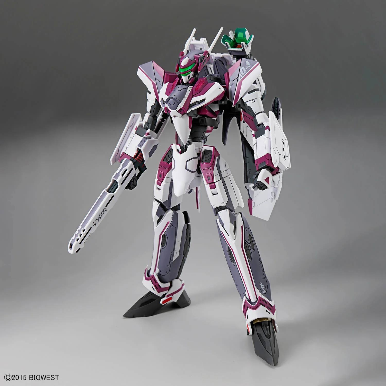 Macross Delta HG VF-31C Siegfried (Mirage Farina Jenius) 1/100 Scale Deluxe Model Kit Set - Image 3