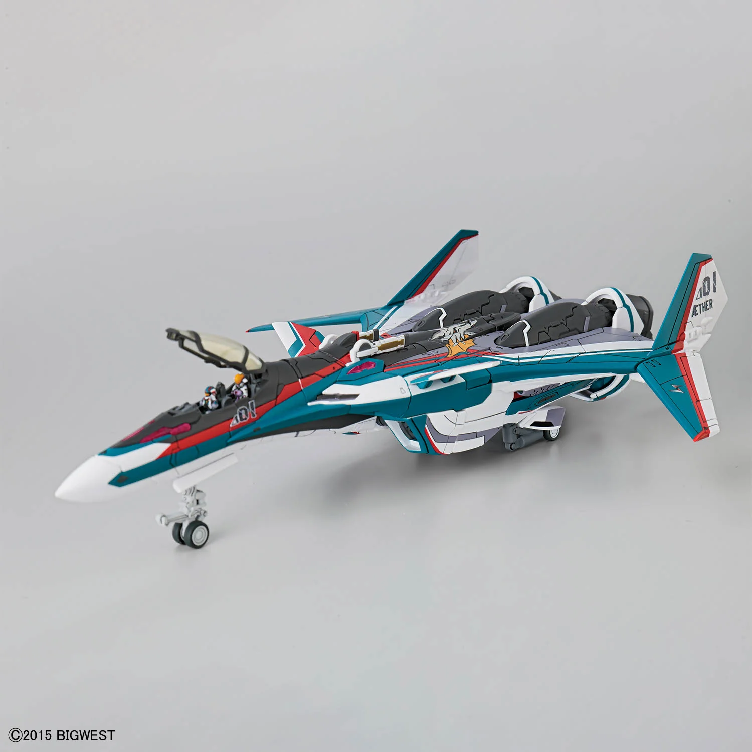 Macross Delta HG VF-31S Siegfried (Arad Molders Use) 1/100 Scale Model Kit - Image 6