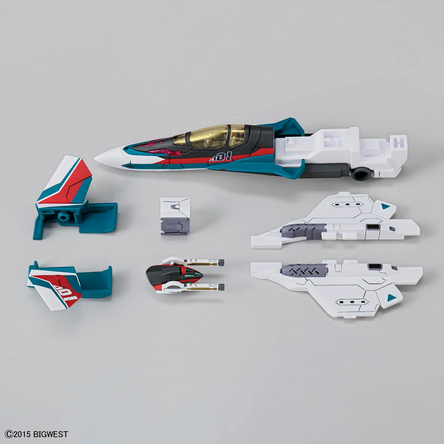 Macross Delta HG VF-31S Siegfried (Arad Molders Use) 1/100 Scale Model Kit - Image 7