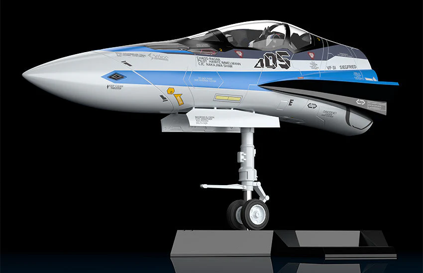Macross PLAMAX MF-56 Minimum Factory Fighter Nose Collection VF-31J (Hayate Immelman's Fighter) 1/20 Scale Model Kit - Image 4