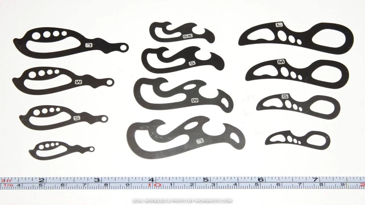 Madworks Neron N-008 Scribing Templates - Image 2
