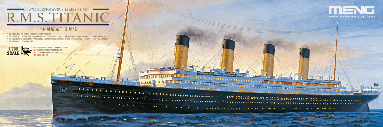 Meng 1/700 R.M.S. Titanic