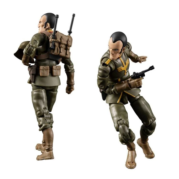 Mobile Suit Gundam G.M.G. Principality of Zeon Team Ramba Ral & Motorcycle Set (With Gift) - Image 7