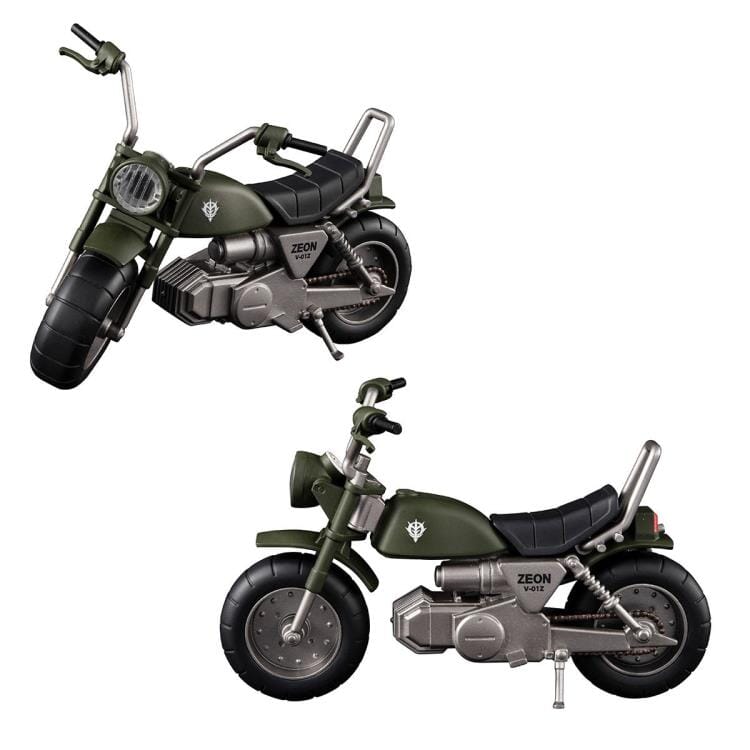 Mobile Suit Gundam G.M.G. Principality of Zeon Team Ramba Ral & Motorcycle Set (With Gift) - Image 8