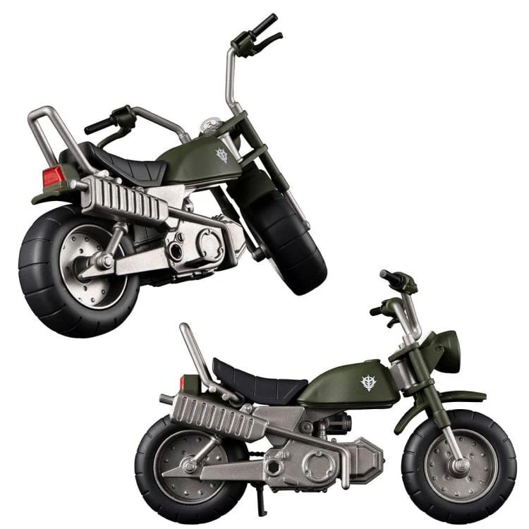 Mobile Suit Gundam G.M.G. Principality of Zeon Team Ramba Ral & Motorcycle Set (With Gift) - Image 9