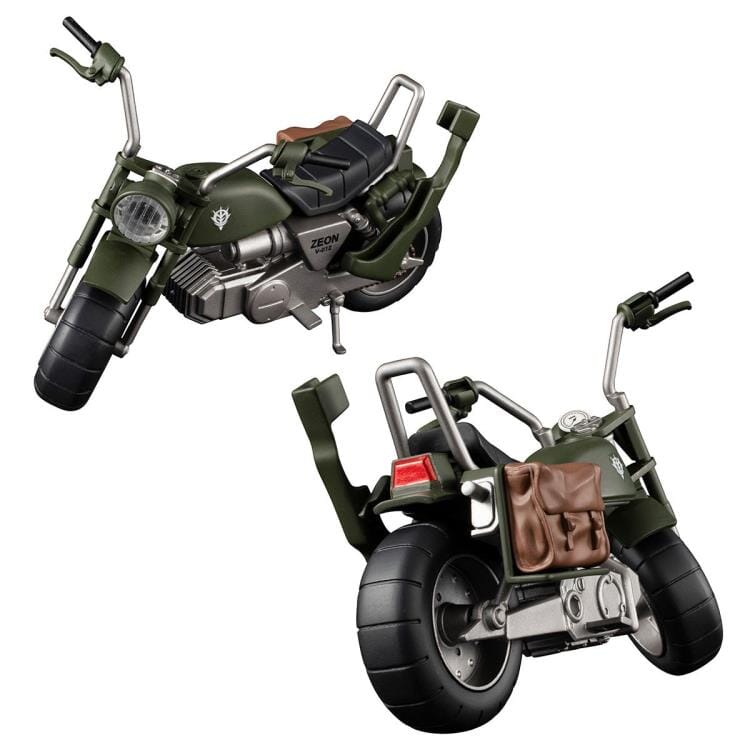 Mobile Suit Gundam G.M.G. Principality of Zeon 08 VSP General Soldier & Motorcycle - Image 9