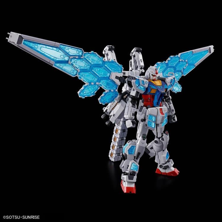 Mobile Suit Gundam Next Future RX-78F00/E Gundam (EX-001 G.L.R.S.S. Feather Unit) 1/144 Scale Model Kit (Chemical Recycle Ver.) - Image 3