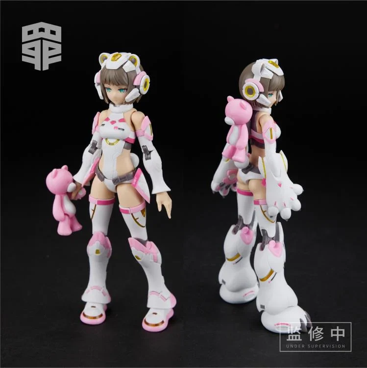Seven Deadly Sins SIN-03 Sloth with Honey the Bear and Coconut the Rhino Crash 1/10 Scale Model Kit - Image 5