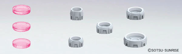 Non Scale Builders' Parts  MS Sight Lens 2 (Pink Ver) - Image 3