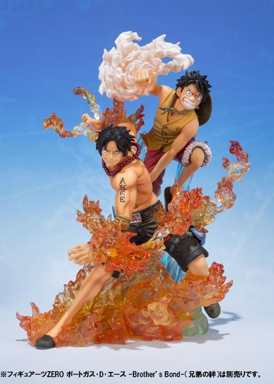One Piece FiguartsZERO Portgas D. Ace Brother's Bond (Reissue) - Image 5
