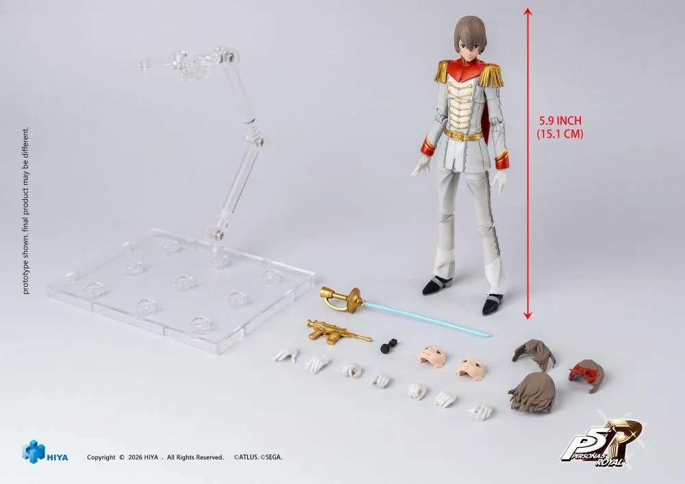 Persona 5 Royal Exquisite Basic Crow 1/12 Scale Action Figure - Image 11