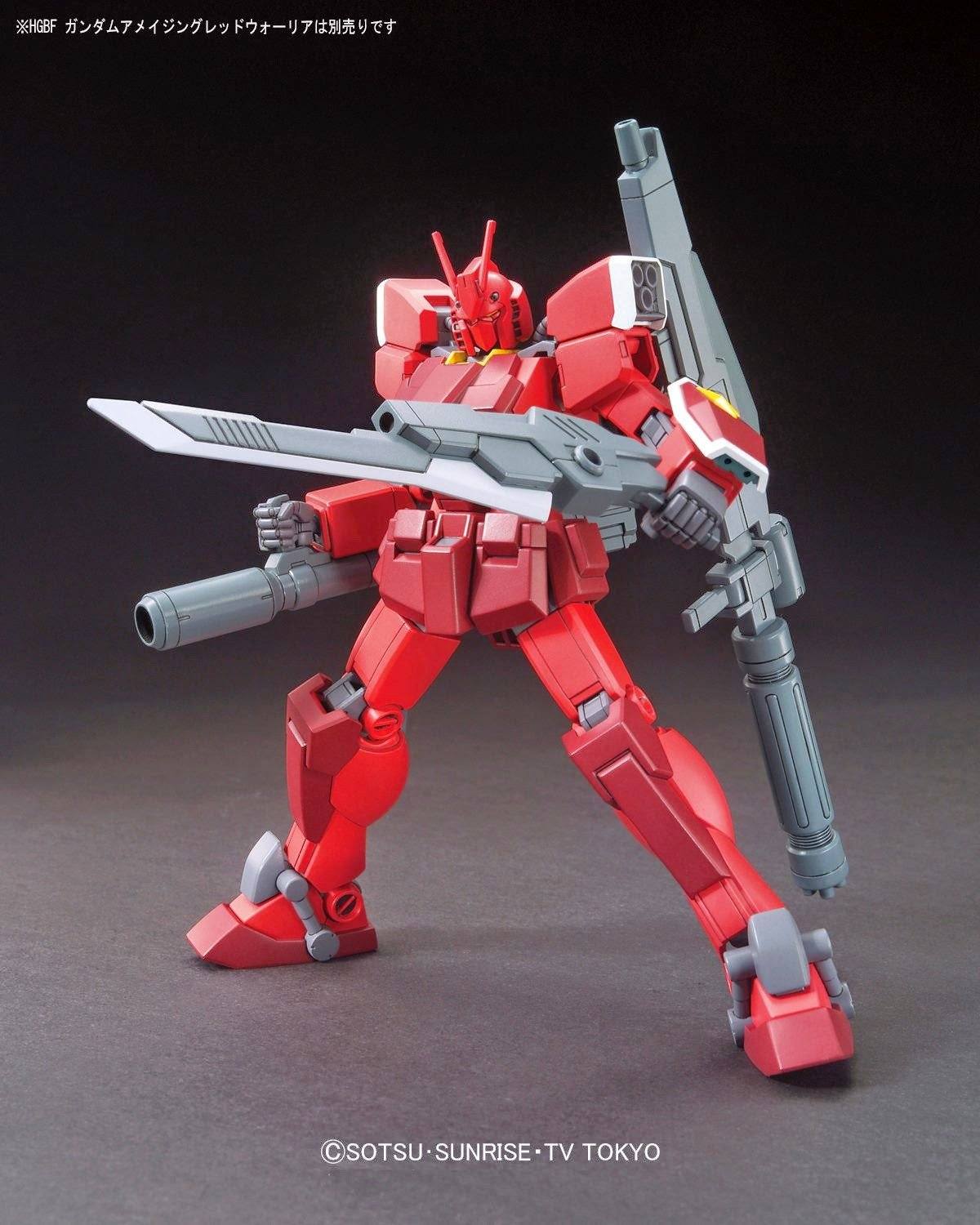 HGBF 1/144 #26 Gundam Amazing Red Warrior - Image 6