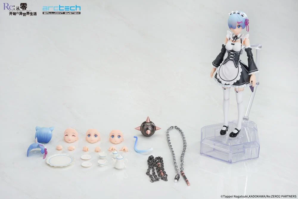 Re:Zero Starting Life in Another World Arctech Ram and Rem 1/8 Scale Figure Set - Image 21