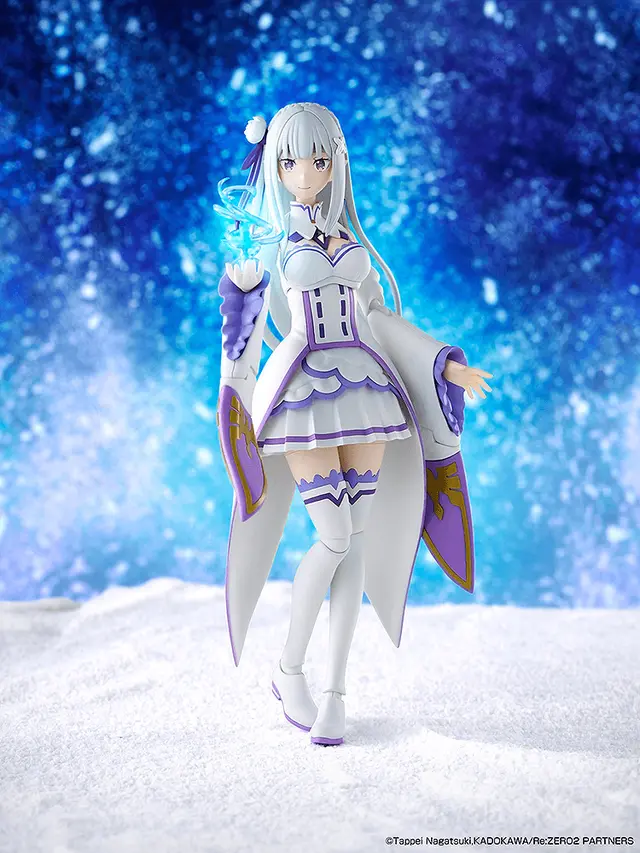 Re Zero Starting Life in Another World Kadokawa Plastic Model Series Emilia Model Kit - Image 2