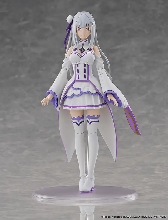 Re Zero Starting Life in Another World Kadokawa Plastic Model Series Emilia Model Kit - Image 3