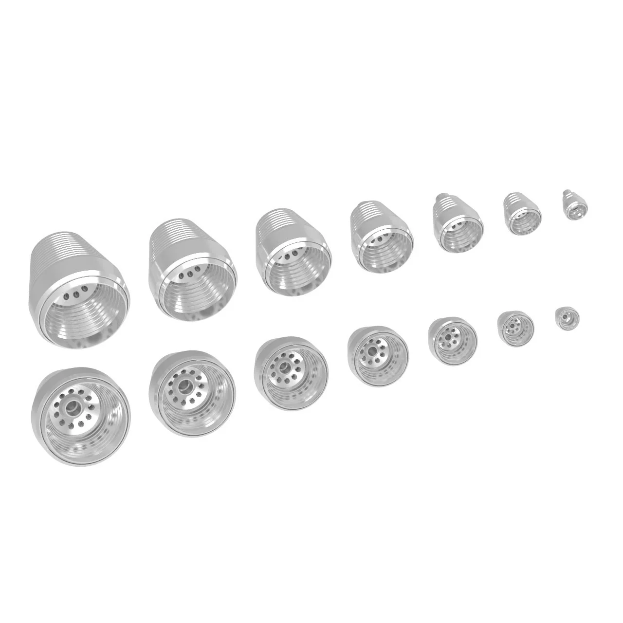 HiQ Parts STD Thruster Normal 8.0mm (2sets) - Image 5