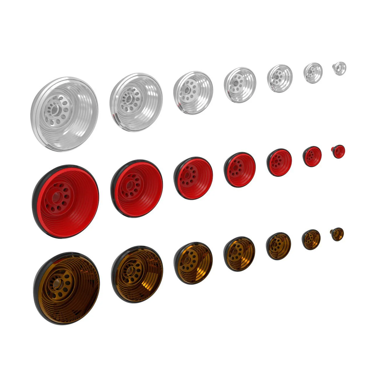 HiQ Parts STD Thruster Short 10.0mm (2sets) - Image 4