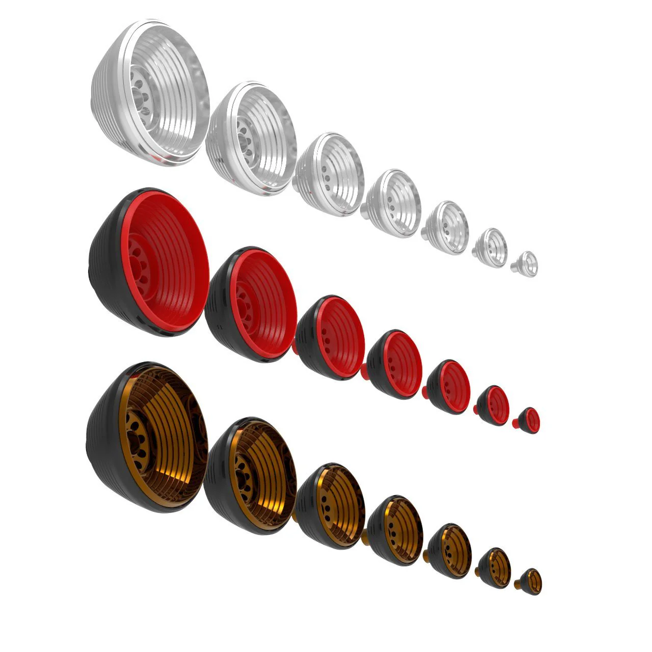 HiQ Parts STD Thruster Short 10.0mm (2sets) - Image 5