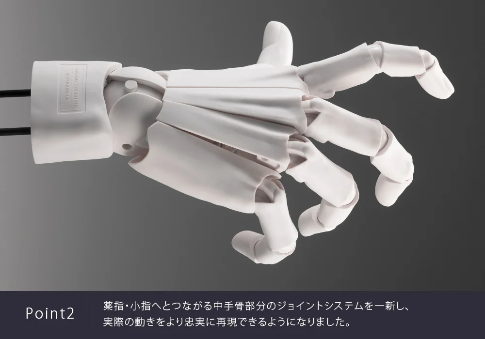 Takahiro Kagami Artist Support Item Hand Model (Men's Right Hand White Ver.) - Image 12