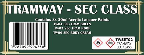 TRAMWAY - SEC CLASS COLOUR SET