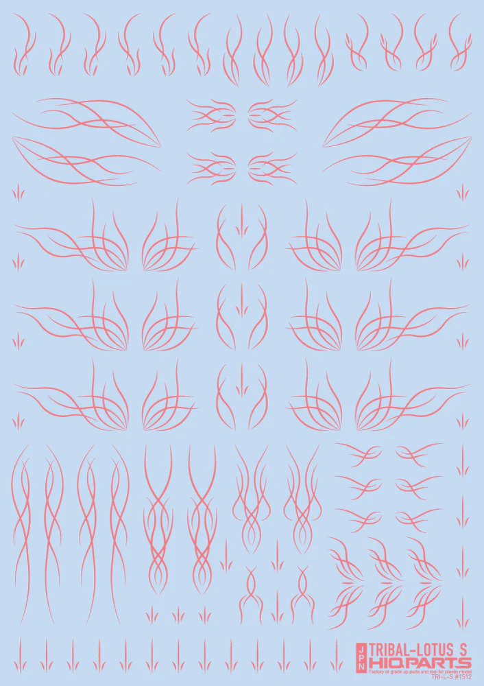 Tribal Lotus S Pastel Pink(1pc)