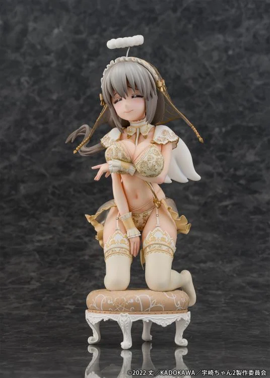 Uzaki-chan Wants to Hang Out! Tsuki Uzaki (Angel Ver.) 1/7 Scale Figure - Image 3