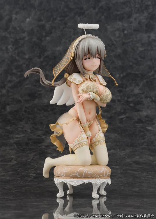 Uzaki-chan Wants to Hang Out! Tsuki Uzaki (Angel Ver.) 1/7 Scale Figure - Image 4