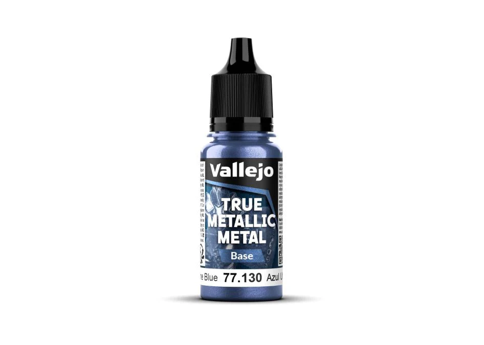 Vallejo 18ml Bottle Ultramarine Blue (Base) True Metallic Metal