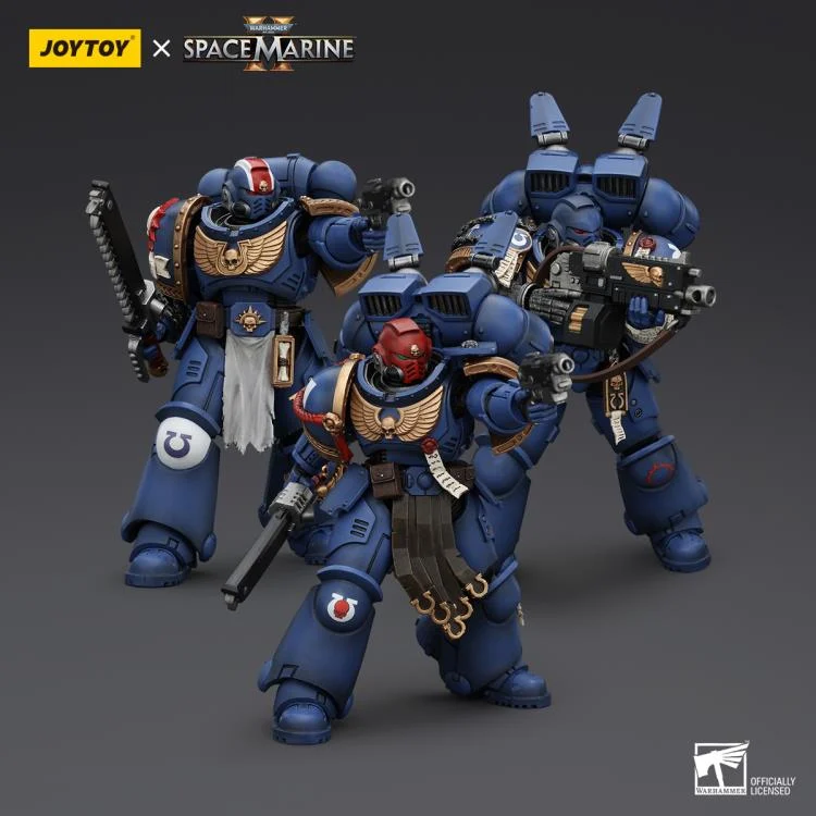 Warhammer 40,000 Space Marine 2 Ultramarines Lieutenant Titus 1/18 Scale Action Figure - Image 12