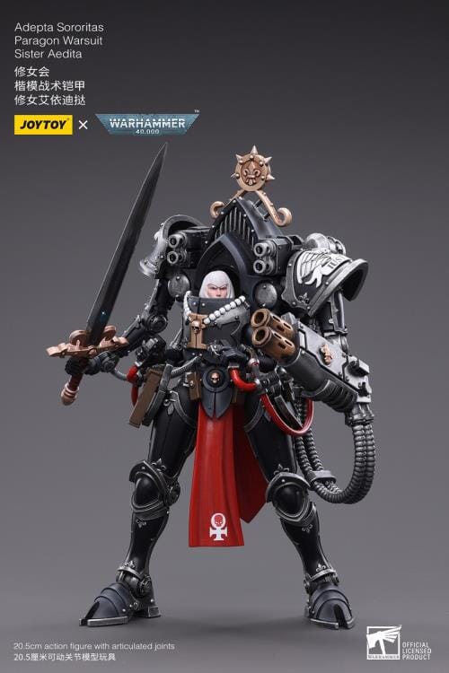 Warhammer 40k Adepta Sororitas Paragon Warsuit Sister Aedita 1/18 Scale Figure - Image 2