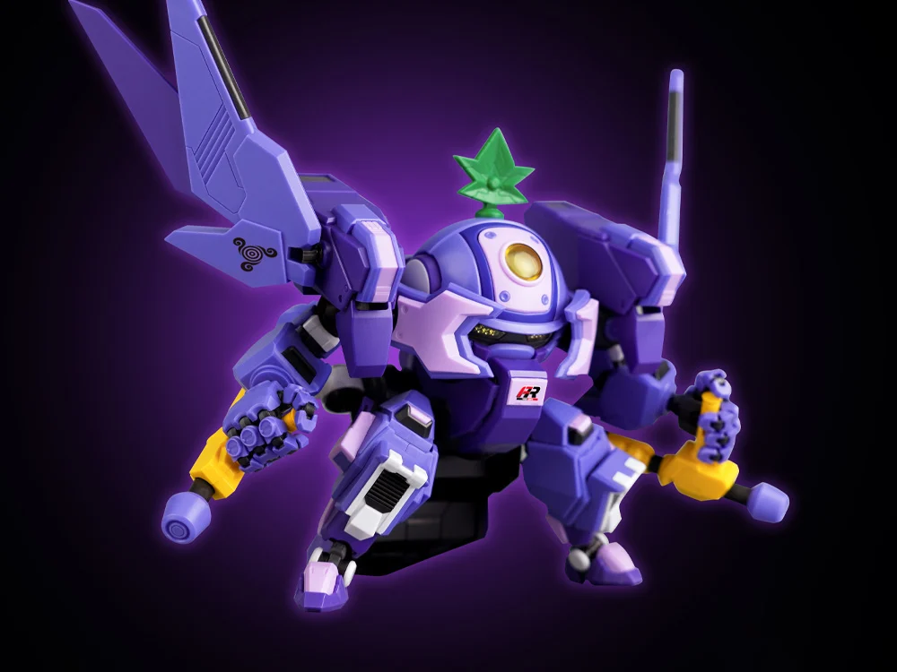 Fruity Robo Turbo Grape Model Kit
