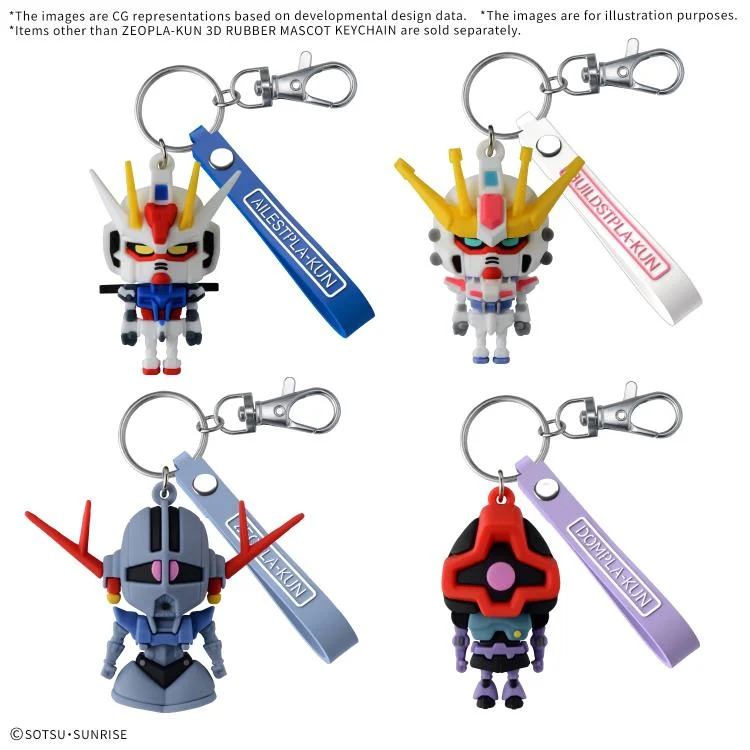 Zeopla-kun 3D Mascot Keychain - Image 4